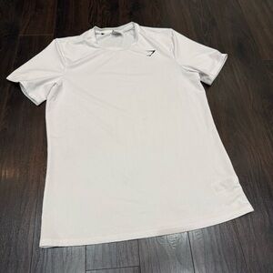 Gymshark White Short Sleeve Tee